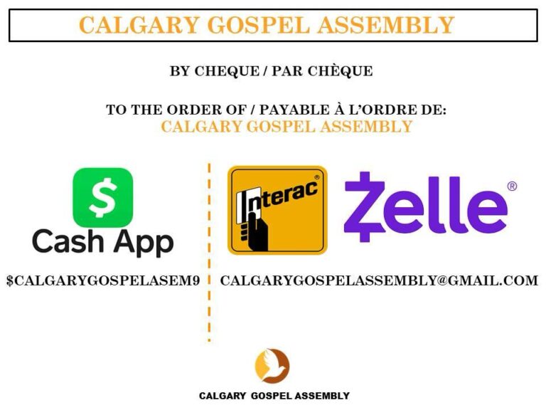 calgary gospel assembly donation options